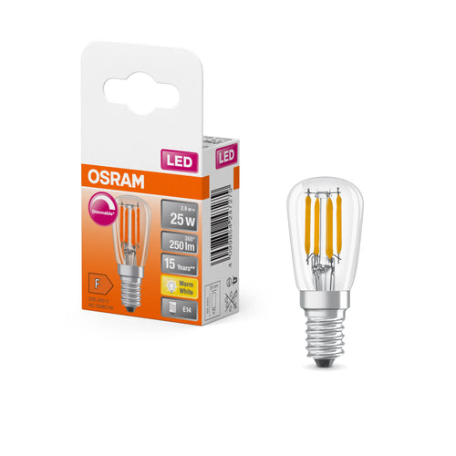 Standard Leuchtmittel E14 (2,8W, 250lm, warmweiß) - OSRAM LED SPECIAL T26 P